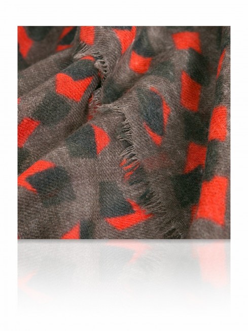 Палантин Унисекс W70.TW4-SK61/RED